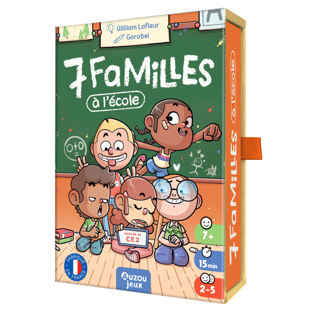 Jeu de 7 familles à l'école - Auzou