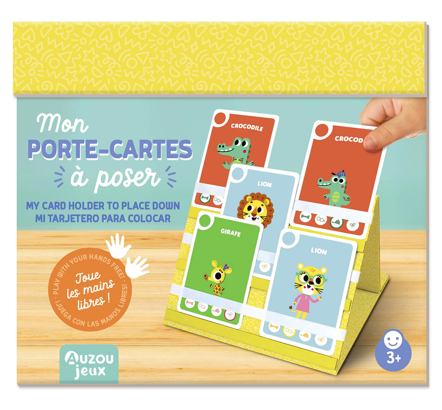 Mon porte carte à poser - Auzou