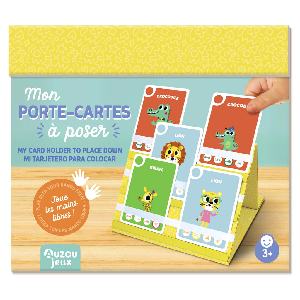 Mon porte carte à poser - Auzou