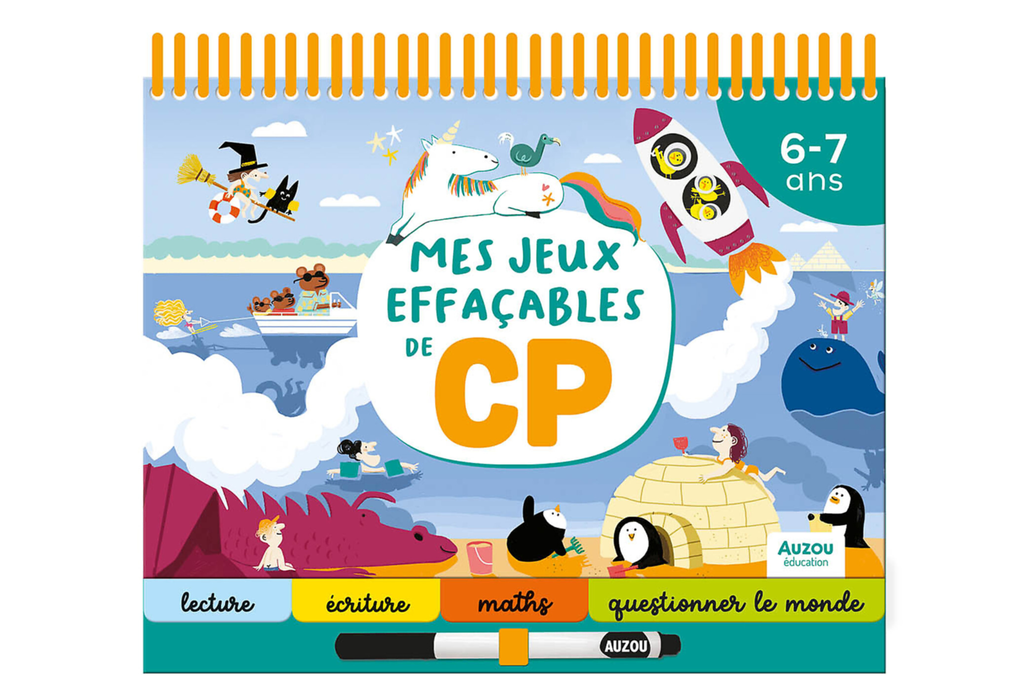 Mes Jeux Effacables - CP - Auzou