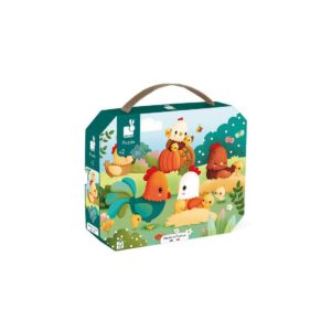 Puzzle 20 pièces - Bienvenue à la Basse-cour - Janod