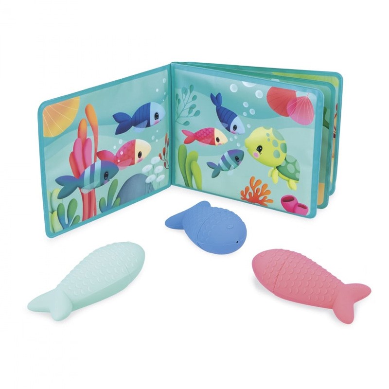 Livre de Bain La Fête Sous l'Océan - Janod