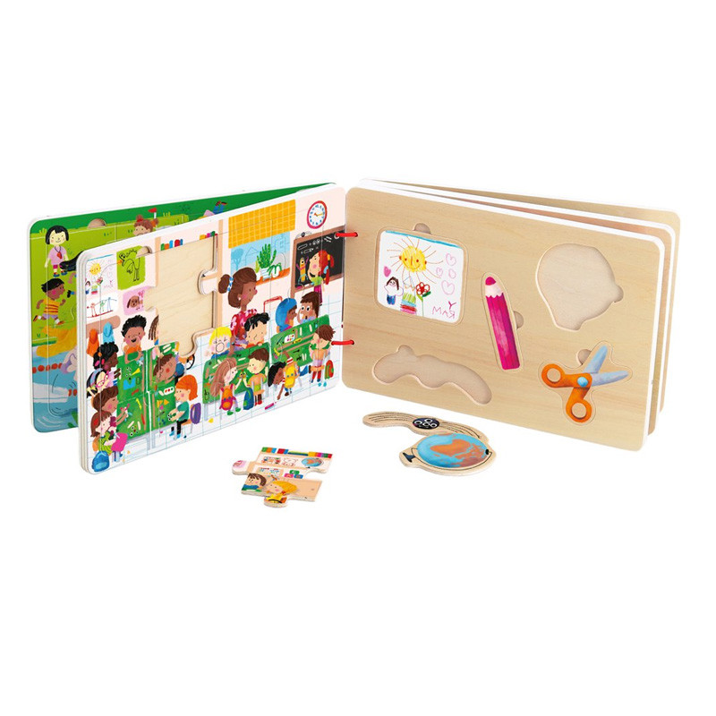 Livre puzzles en bois – Les activités – Vilac