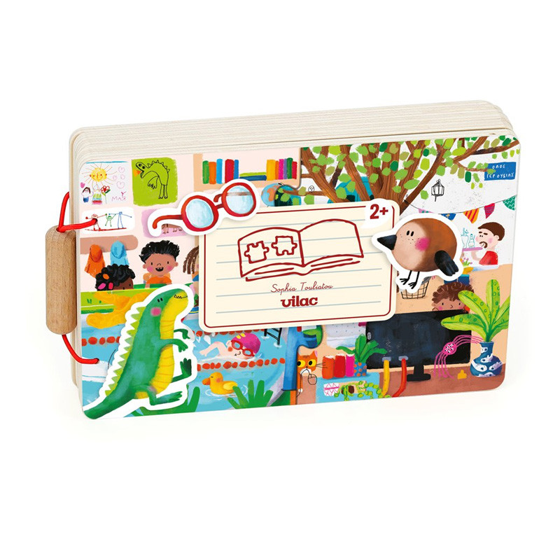 Livre puzzles en bois – Les activités – Vilac