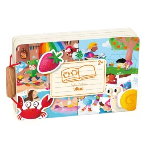 Livre puzzles en bois – 4 saisons – Vilac