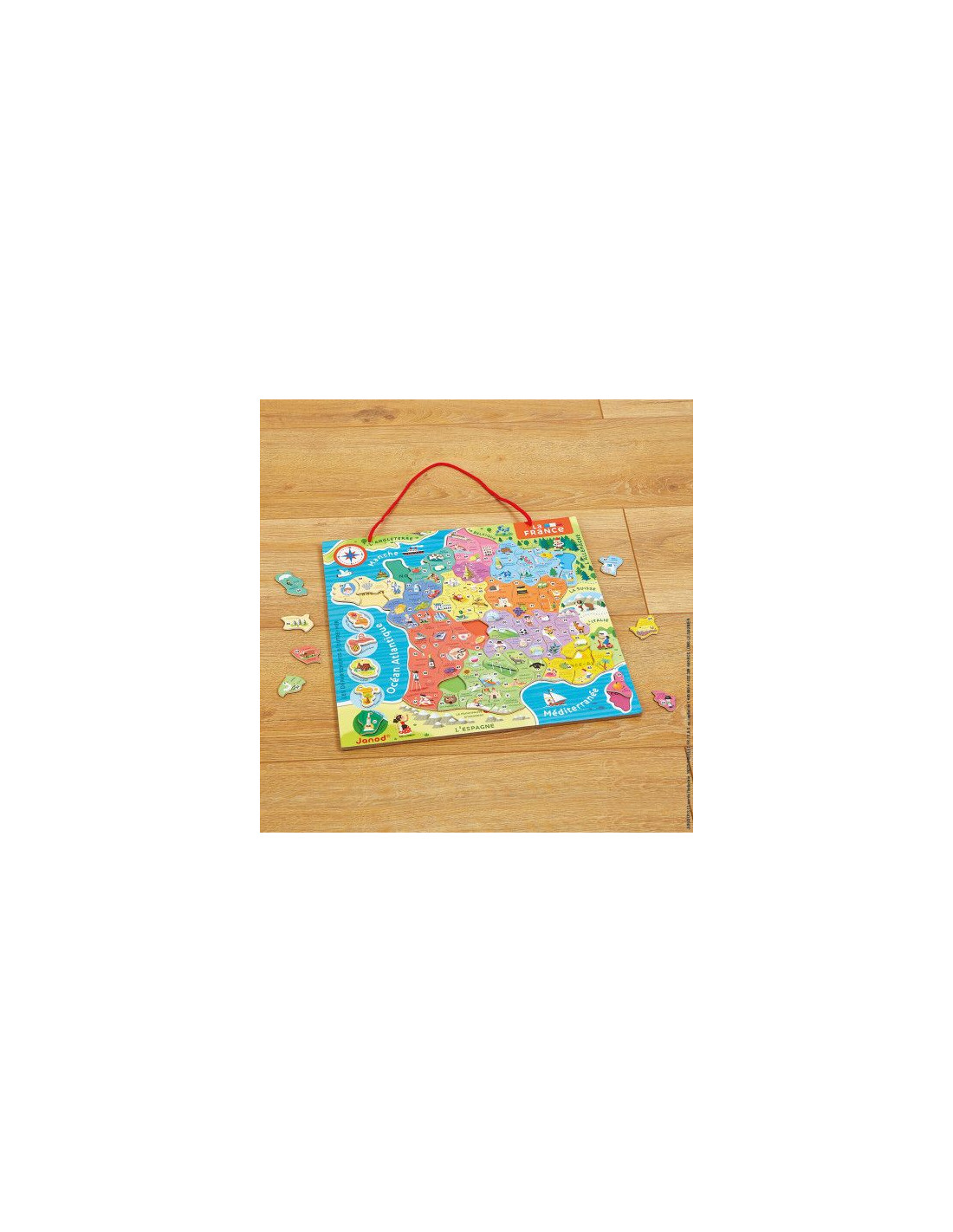 PUZZLE FRANCE MAGNETIQUE - Janod