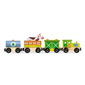 Train Ferme Story en bois - Janod