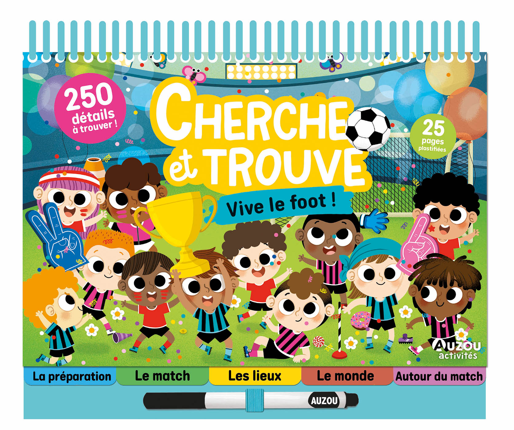 Cherche et trouve - Foot ! - Auzou