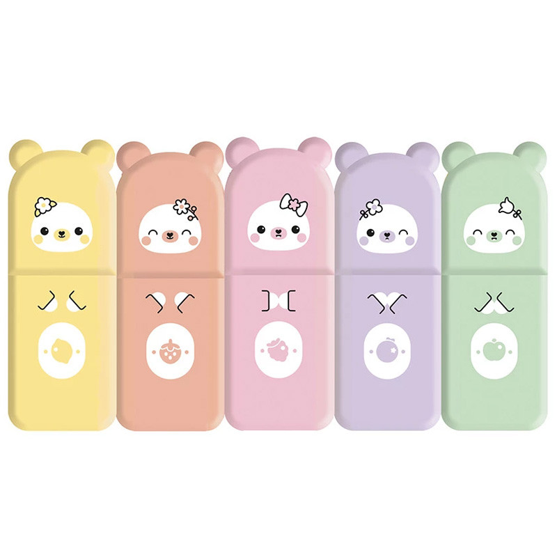 5 MINI SURLIGNEURS - Janod