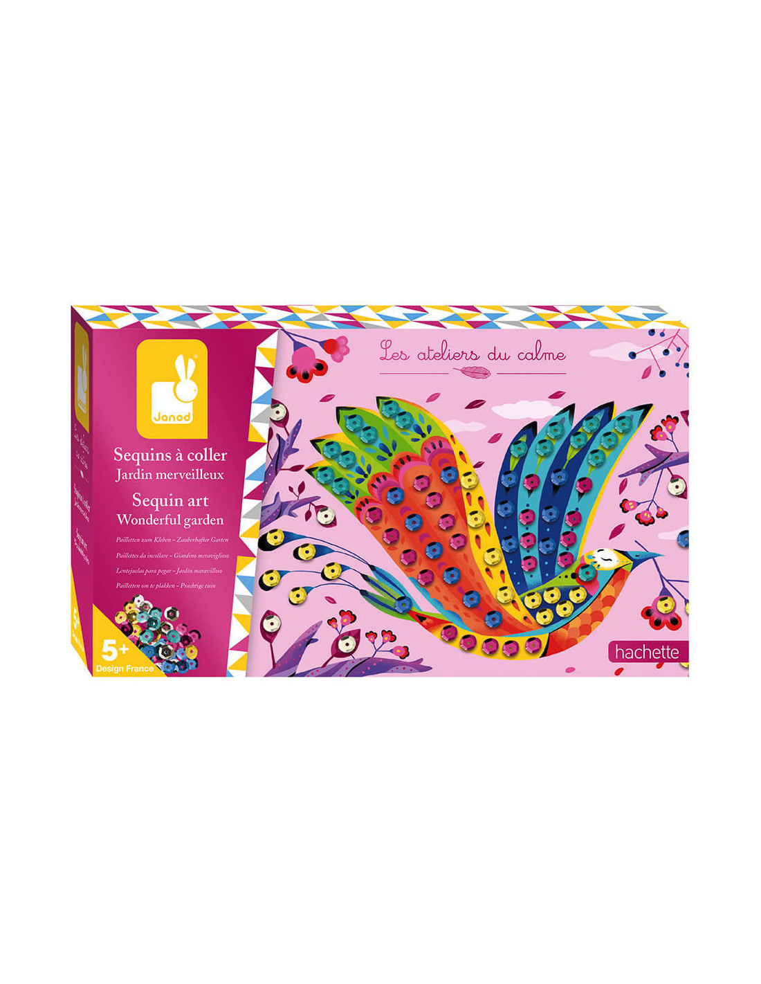 SEQUINS A COLLER JARDIN MERVEILLEUX - Janod