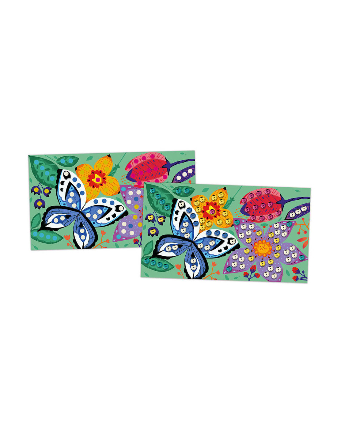 SEQUINS A COLLER JARDIN MERVEILLEUX - Janod