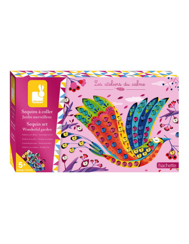SEQUINS A COLLER JARDIN MERVEILLEUX - Janod
