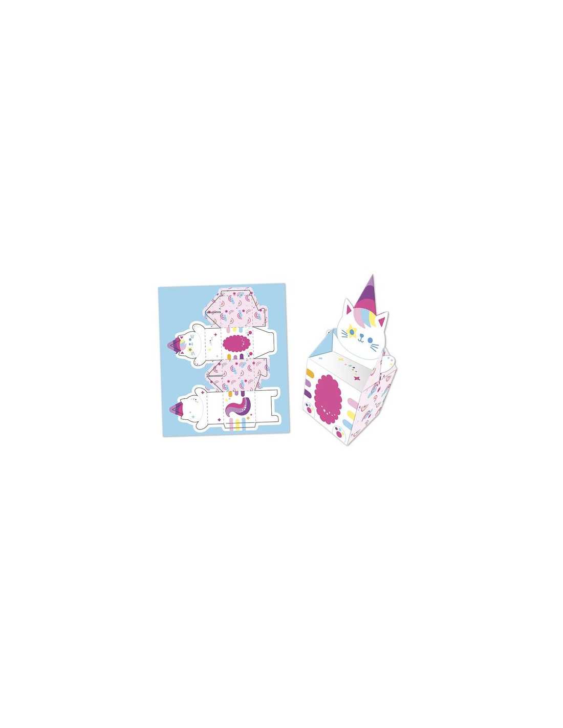 12 BOITES EN PAPIER KAWAII A CREER - Janod