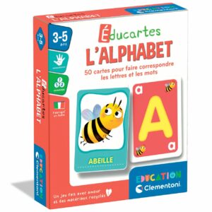Coffret-cartes-éducative-éducartes-clémentoni-alphabet-association-objet-lettres-animaux-jeux-reves-et-jouets