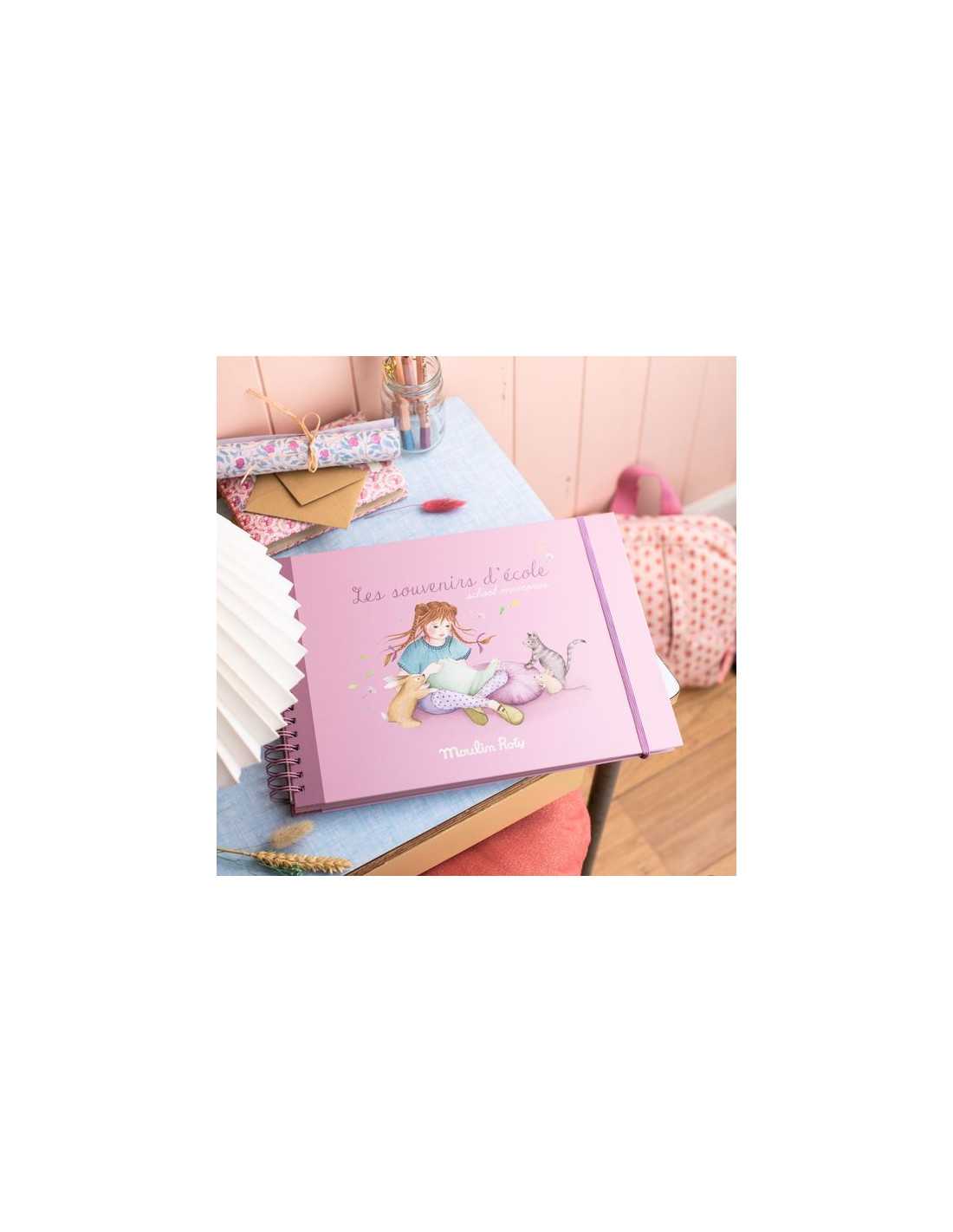 Album souvenirs d'école Les Rosalies - Moulin Roty-jeuxrevesetjouets-thonon-evian-1