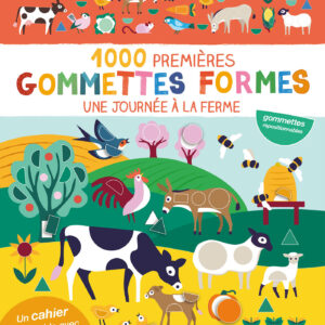 MES TOUT PREMIERS AUTOCOLLANTS - 1000 PREMIÈRES GOMMETTES FORMES UNE JOURNÉE À LA FERME-jeuxrevesetjouets-thonon-evian-1