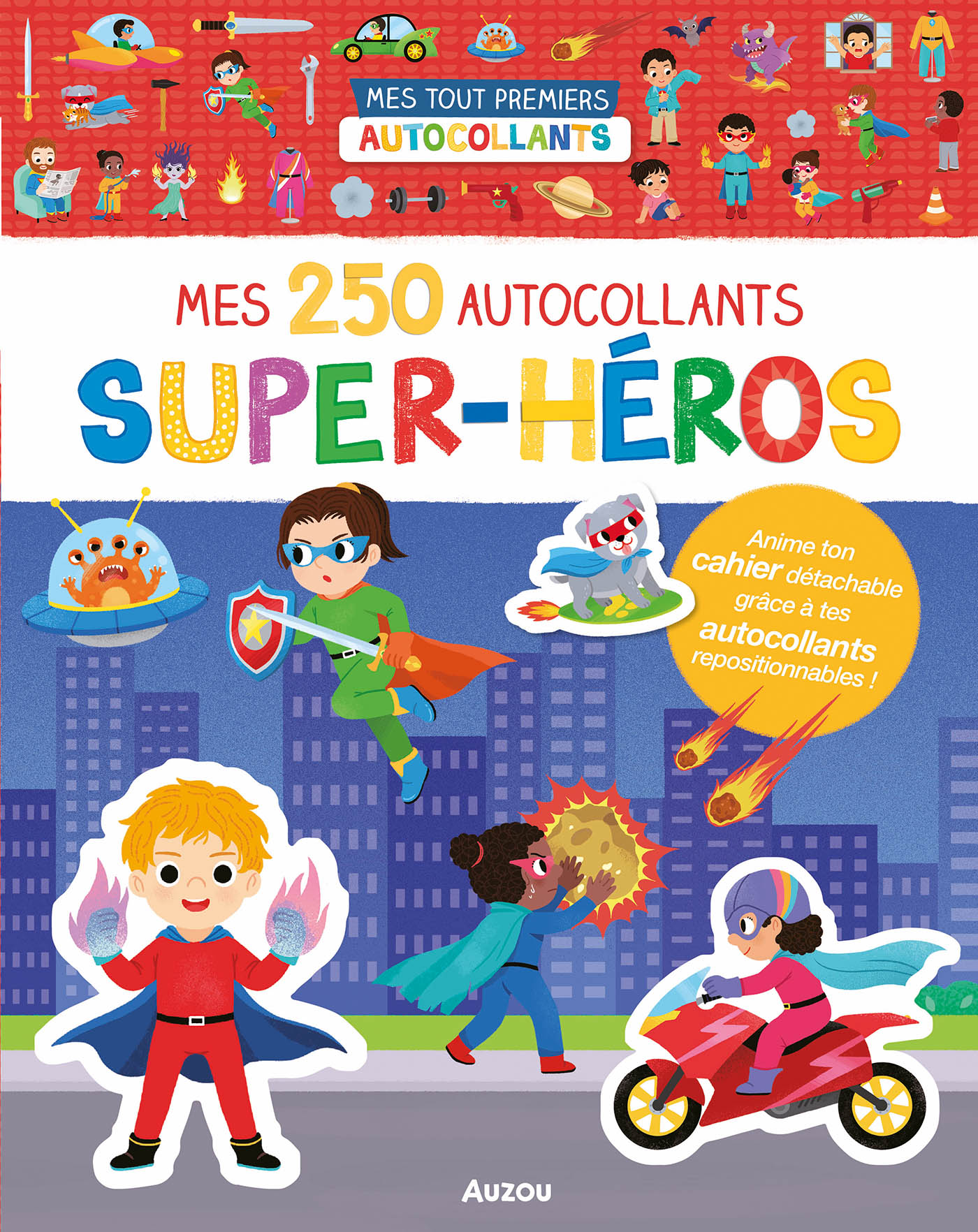MES TOUT PREMIERS AUTOCOLLANTS - MES 250 AUTOCOLLANTS SUPER-HÉROS-thonon-evian-jeuxrevesetjouets-1