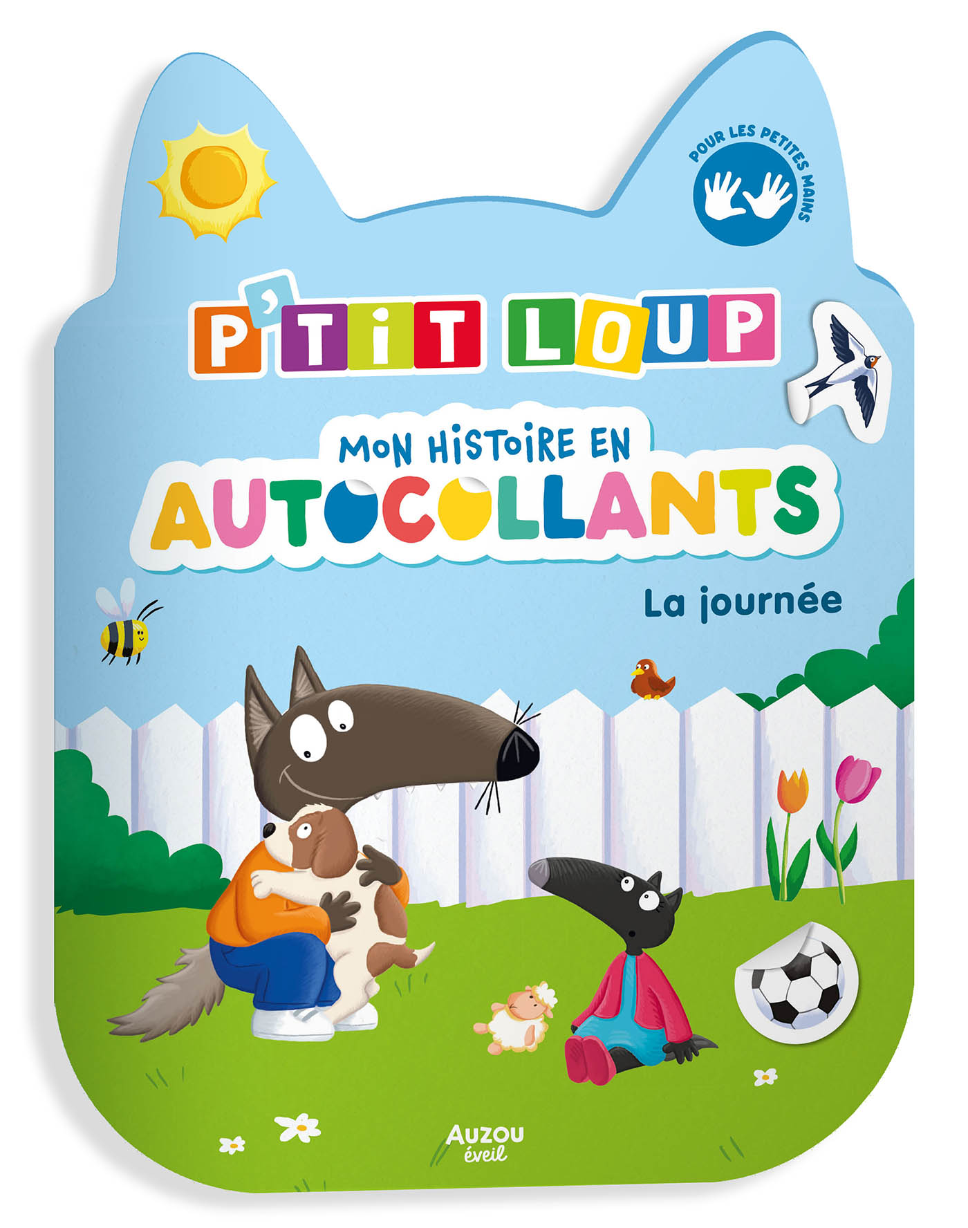 P'TIT LOUP - MON HISTOIRE EN AUTOCOLLANTS - LA JOURNÉE-jeuxrevesetjouets-evian-thonon-1