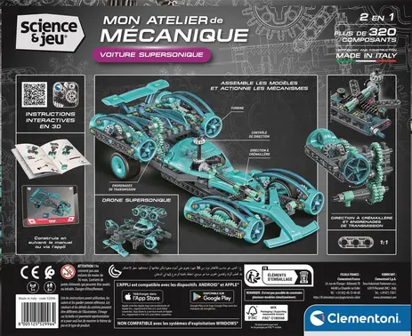 Voiture-supersonic-clementoni-8-ans-jeu-de-construction-sciences-et-jeu-atelier-mecanique-320-pièces-2-en1-jeux-reves-et-jouets