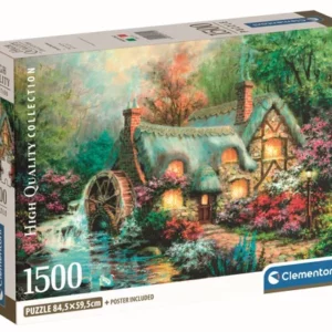 Puzzle-1500-pièces-Country-Retreat-chaumière-kidulte-clementoni-jeux-reves-et-jouets