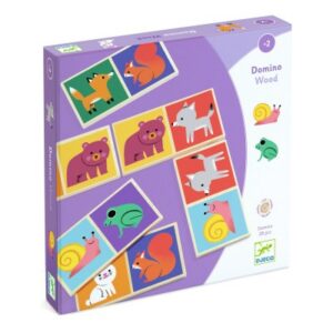 Boîte Domino Wood Djeco 28 dominos en bois
