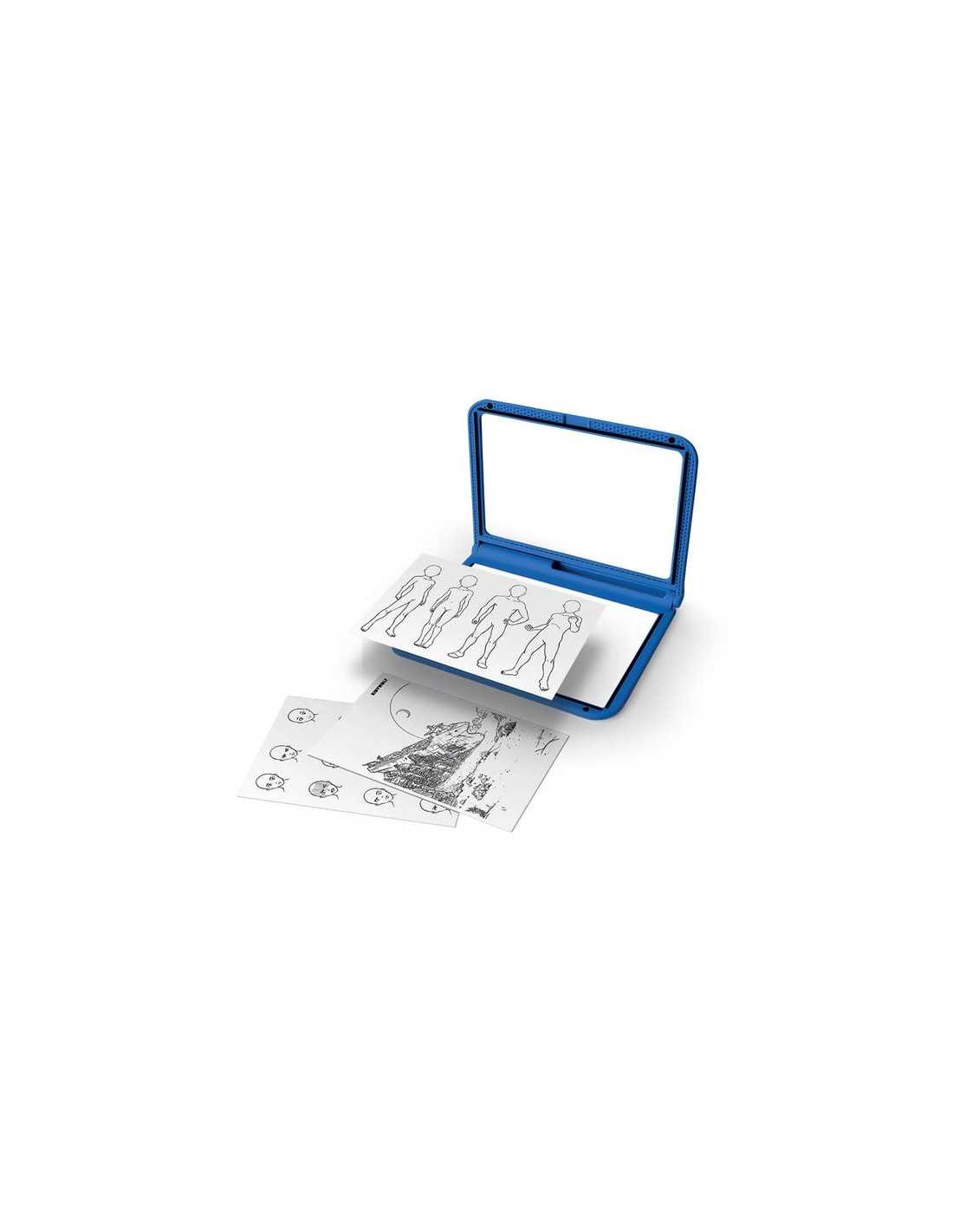 K-DRAW-PRO Tablette lumineuse nomade bleu Manga - Kidywolf – Image 5