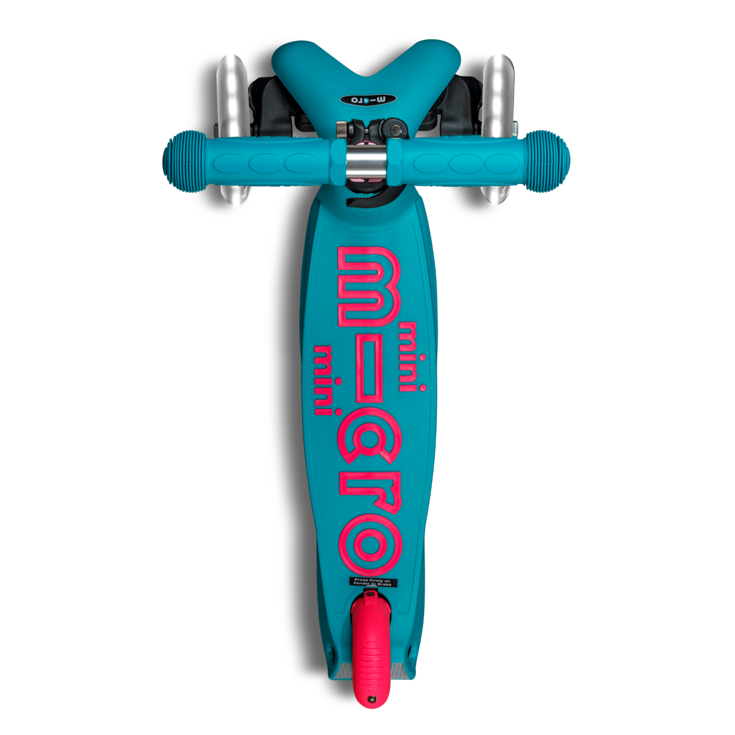 Trottinette Mini Micro Deluxe LED - Neon Led Marine Pink - Micro – Image 3