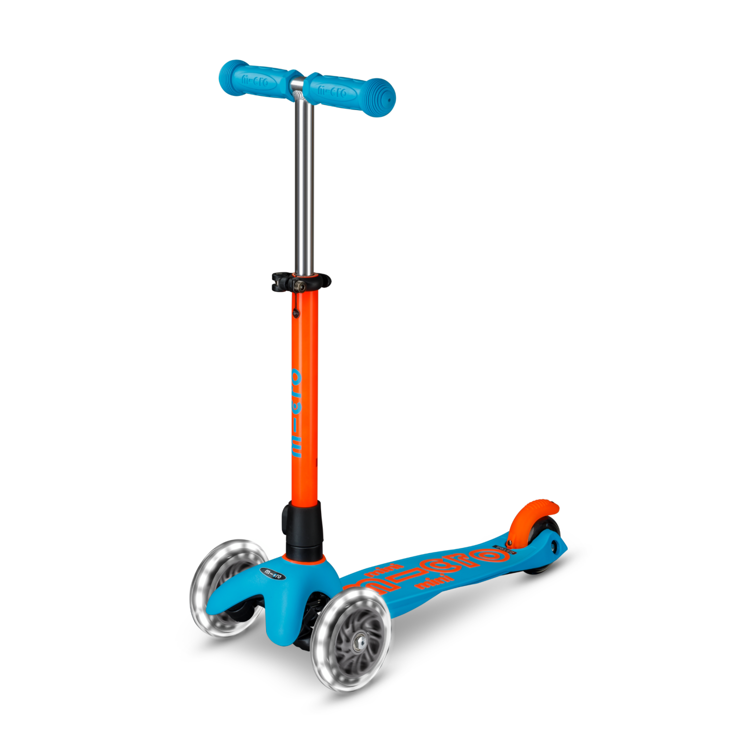 Trottinette Mini Micro Deluxe LED - Neon Led Sunset Orange - Micro