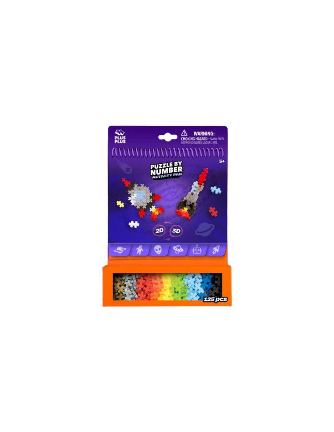 Bloc d'activité Espace - 125pcs - Plus-plus