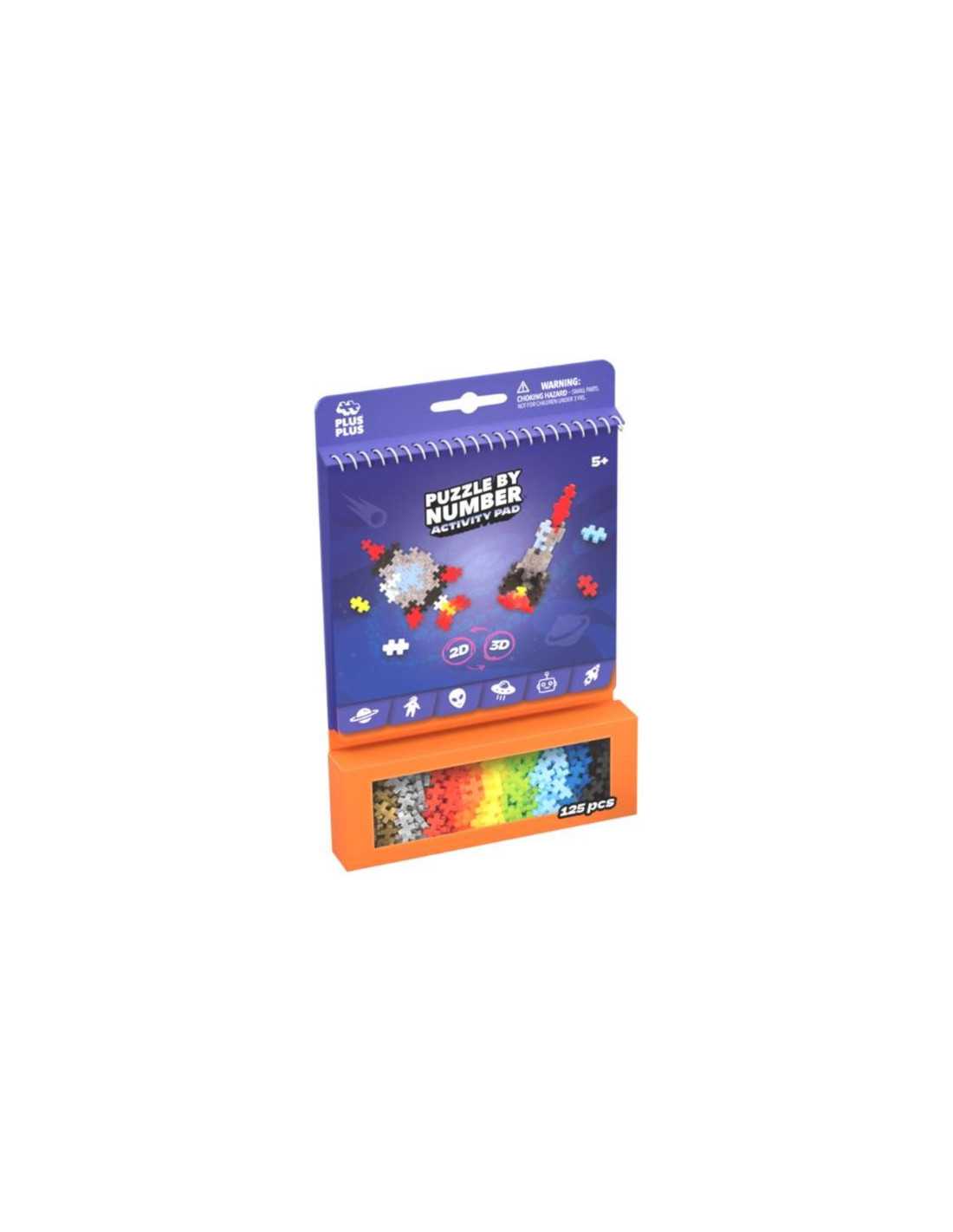 Bloc d'activité Espace - 125pcs - Plus-plus
