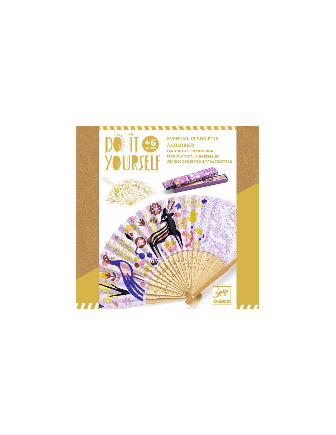 Eventail DIY - Belle des bois - Djeco