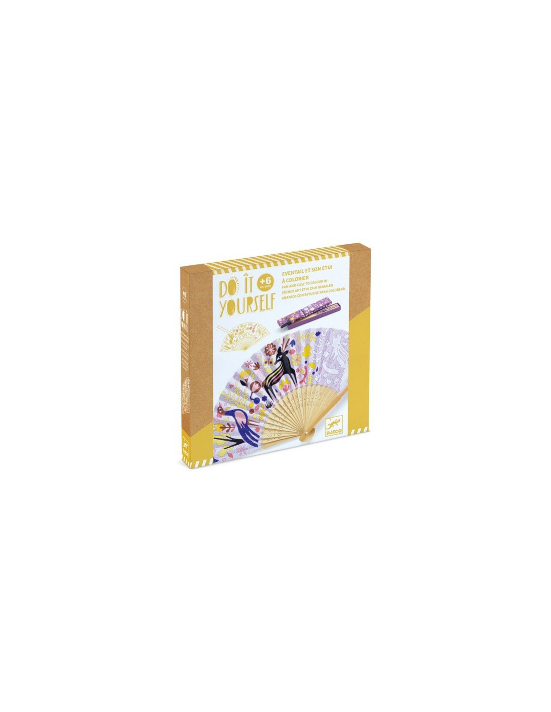 Eventail DIY - Belle des bois - Djeco