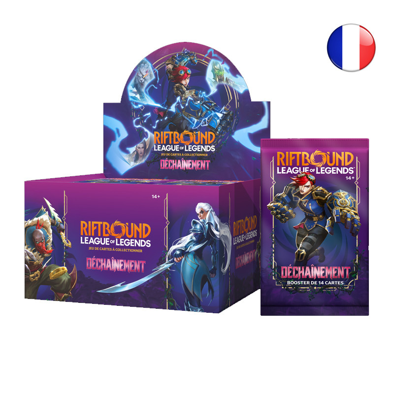 LOL Riftbound - Set 3 - Déchainement - Booster à l'unité - FR