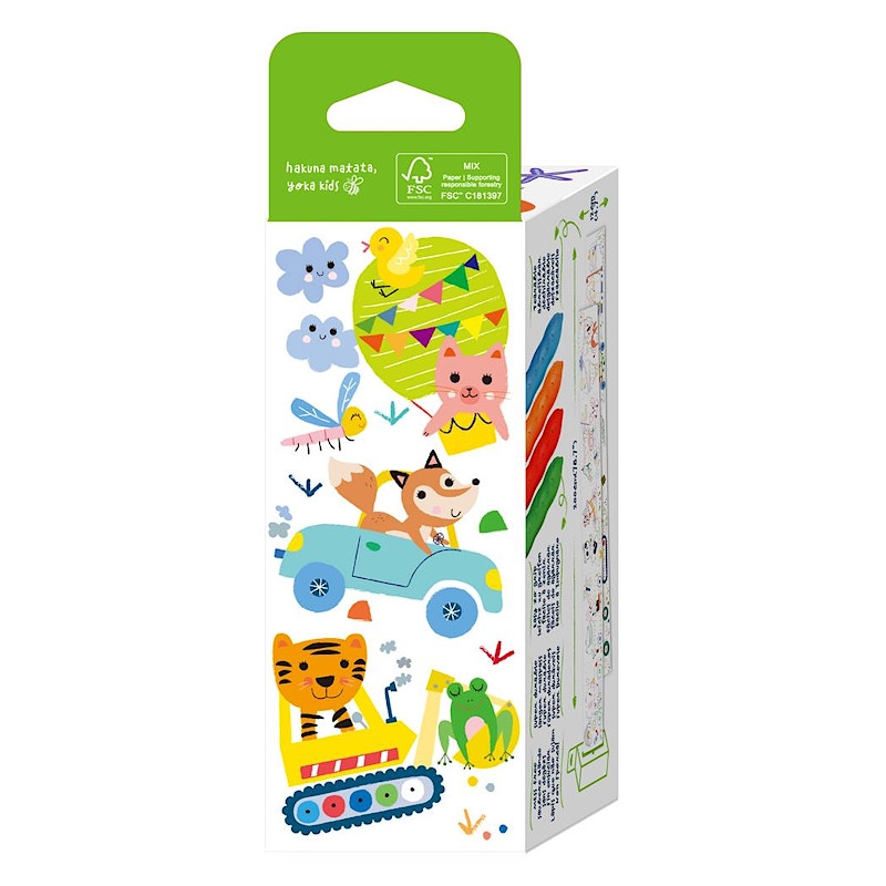 MINI COLOURING ROLL KIT VEHICLE - Ulysse