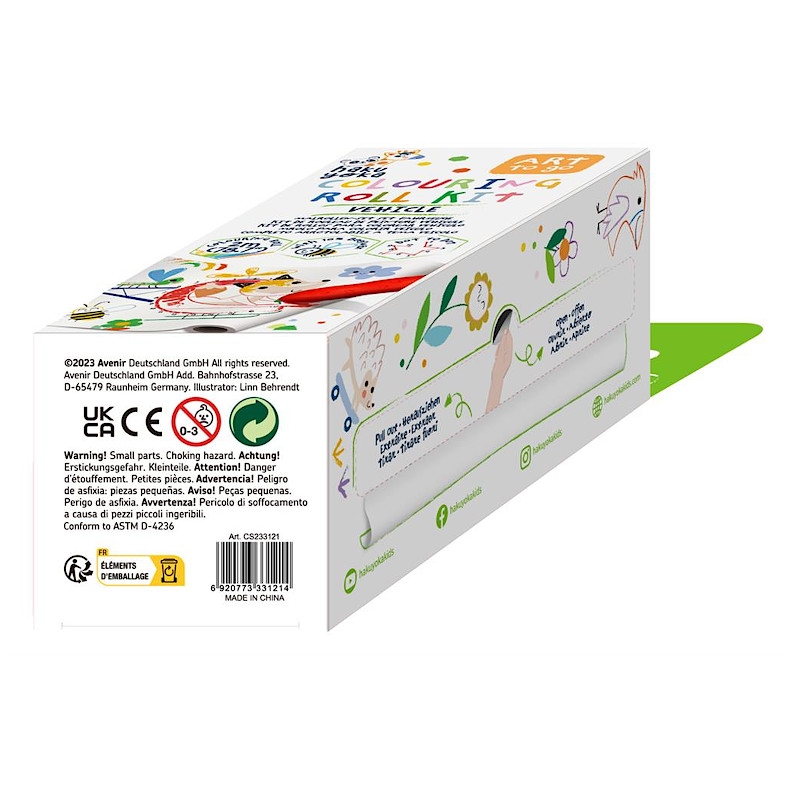MINI COLOURING ROLL KIT VEHICLE - Ulysse