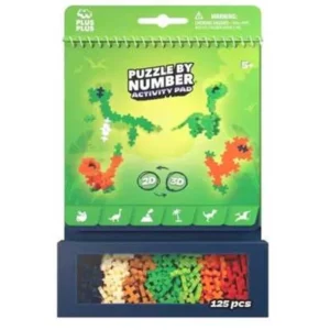 Bloc d'activité Dinosaures - 125pcs - Plus-plus