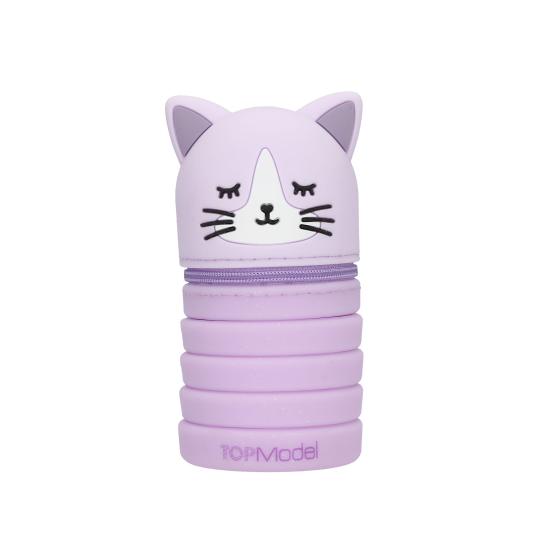 Trousse en silicone chat - TOPModel