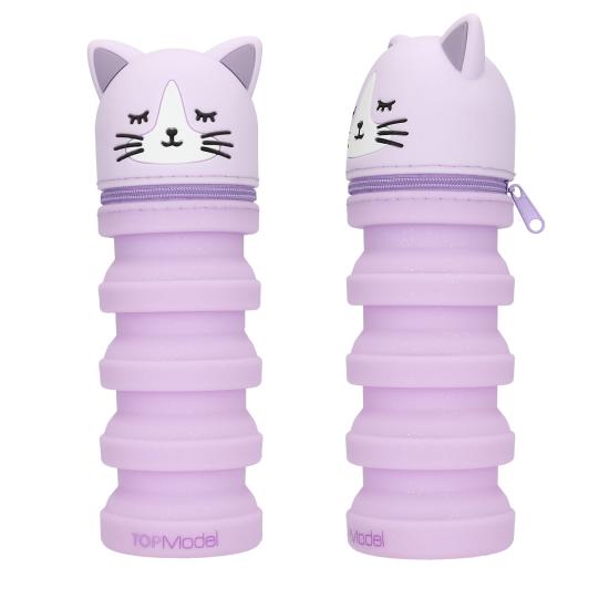 Trousse en silicone chat - TOPModel
