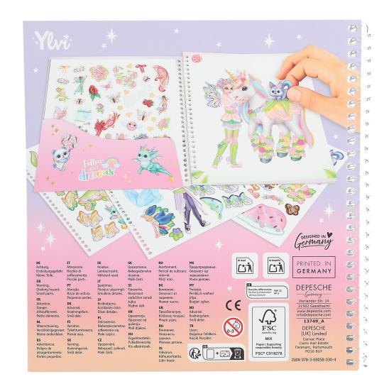 Ylvi Dress Me Up album autocollants - TOPModel