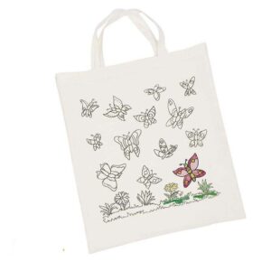 Sac en coton, Papillons - Goki