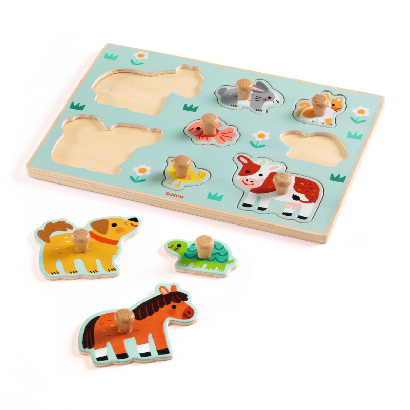 PUZZLE GROS BOUTONS - Dog'n'Co