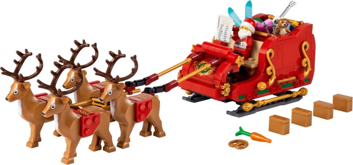 TRAINEAU DU PERE NOEL ICONS - LEGO