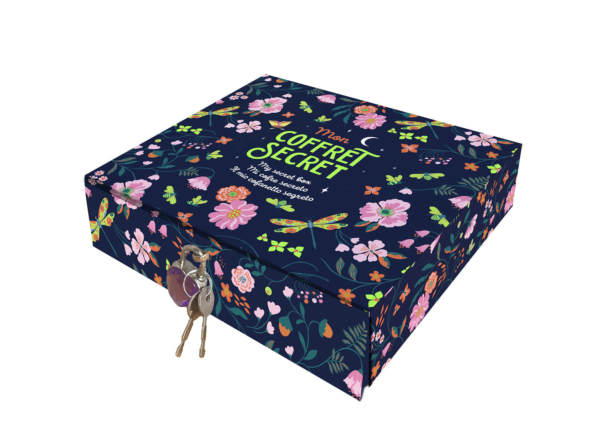 Mon coffret secret qui brille dans la nuit - Auzou