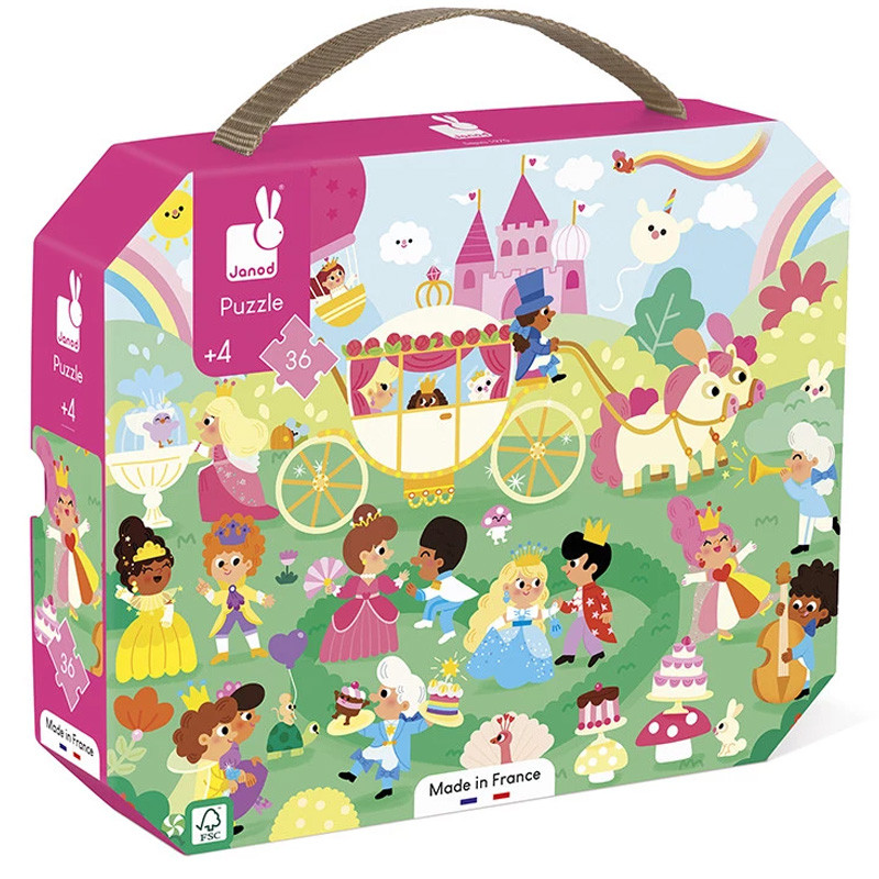 PUZZLE LES PRINCESSES - 36 PCS - Janod