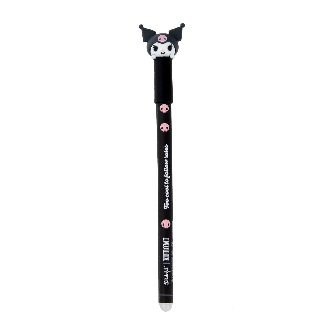 Stylo Bobo effaçable - KUROMI TOO COOL NOIR