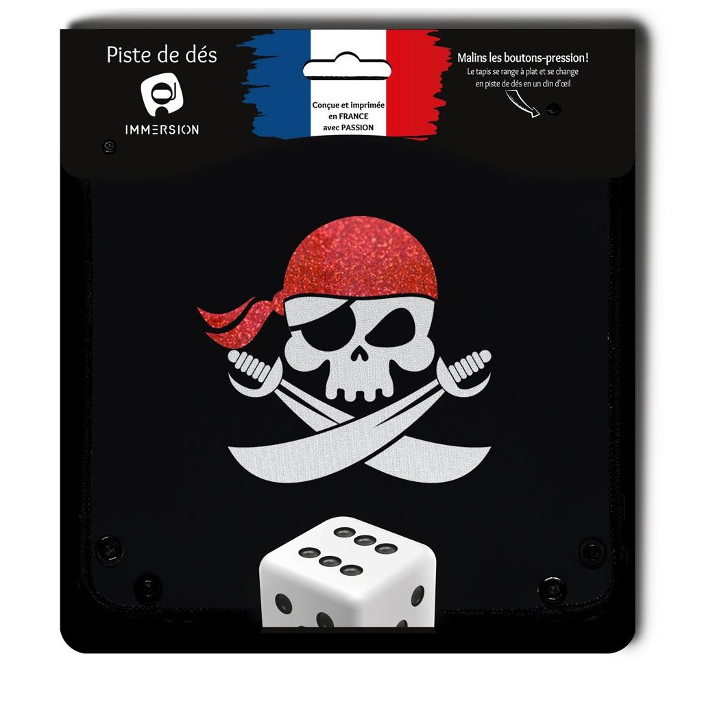 Piste de dés - Pirate au bandana