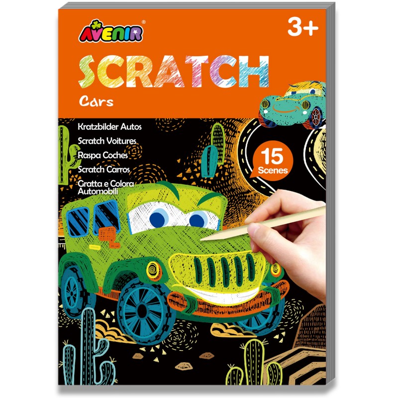 MINI SCRATCH BOOK voitures - Ulysse