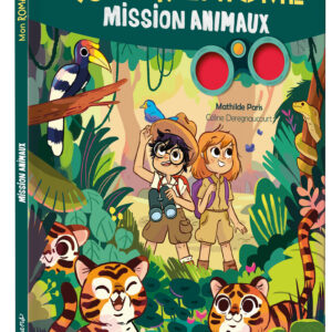 Mon roman énigme - Mission animaux - Auzou