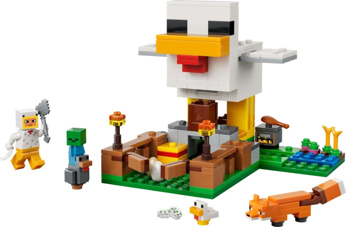 FERME A POULET MINECRAFT - LEGO