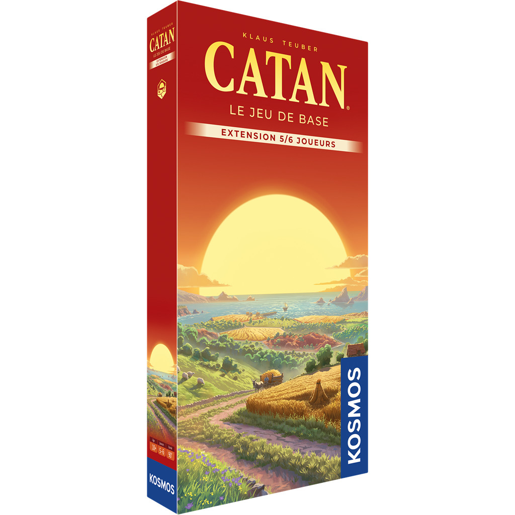 Catan ext jeu de base 5/6 joueurs